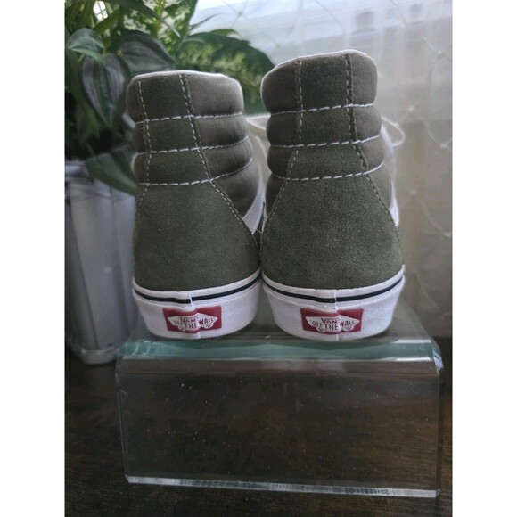 Unisex Moss Green Canvas/Suede Lace Up VANS 751505 Off The Wall US M 7 W 8.5 SB1 - Picture 5 of 13